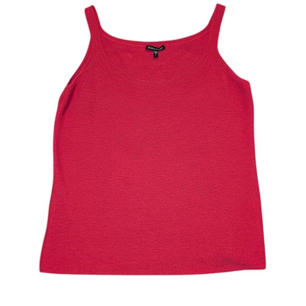Eileen Fisher Berry Red Tank Top